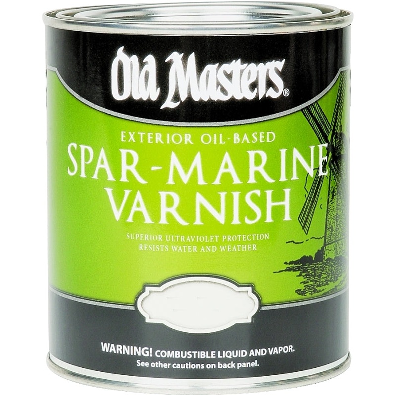 Old Masters 92401 Spar Marine Varnish, Gloss, Liquid, 1 gal, Pail, Pack of 2