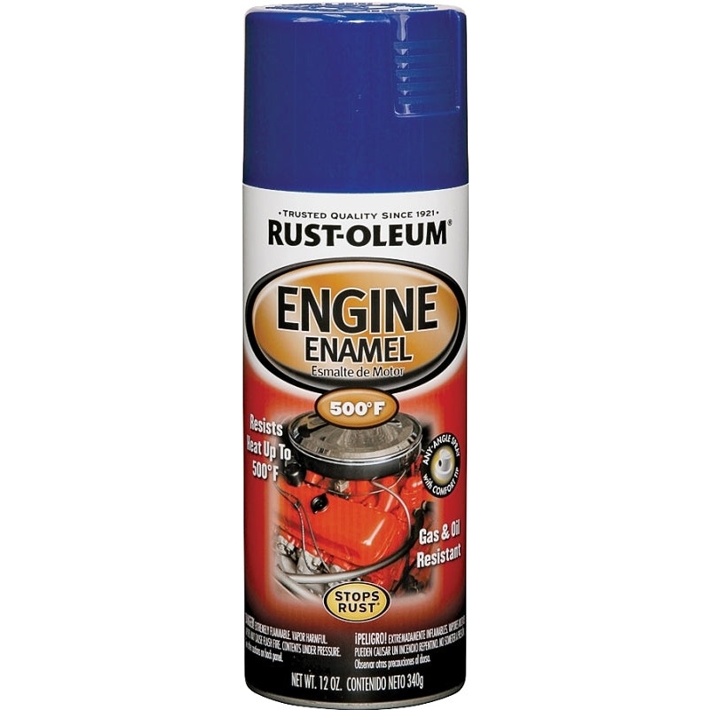 Rust-Oleum 248945 Engine Spray Paint, Ford Blue, 12 oz, Can
