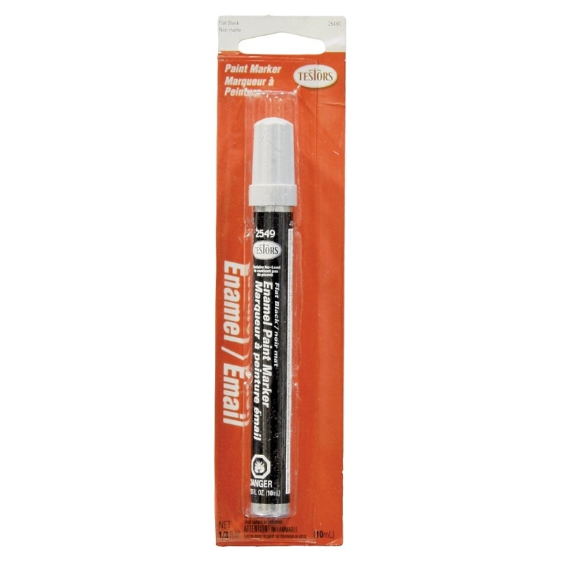 Testors 2549C Enamel Marker, Black
