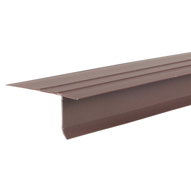Amerimax 3715419 Drip Edge, 10 ft L, Vinyl, Brown, Pack of 25