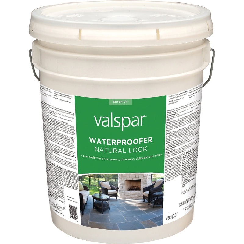 Valspar 024.0082092.008 Natural Look Waterproofer, Liquid, 5 gal Pail