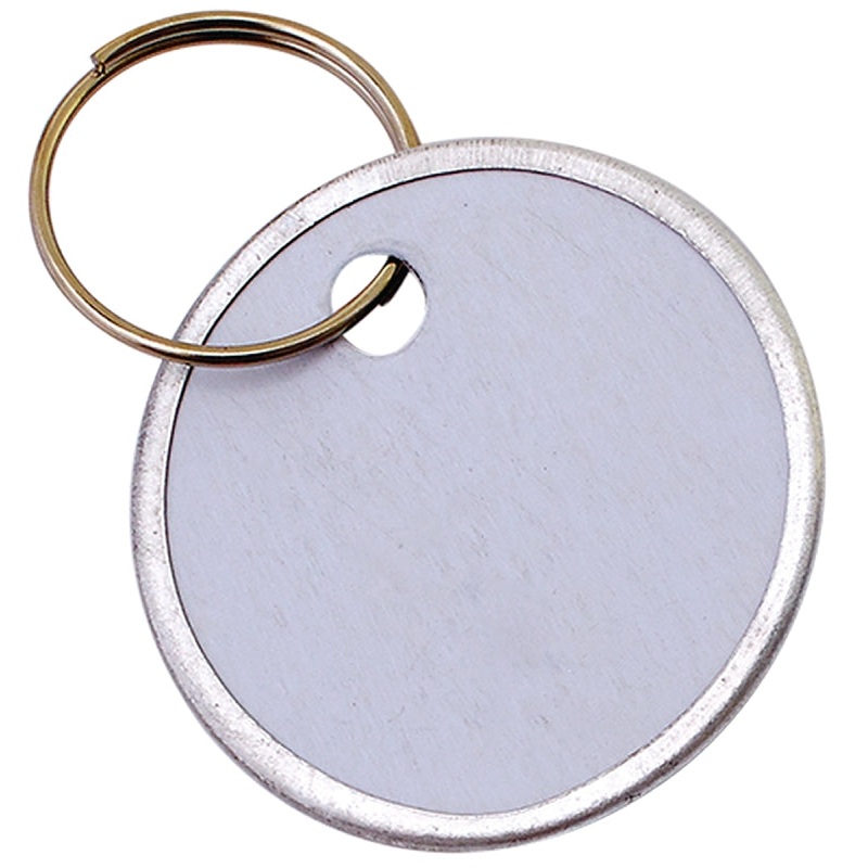 Hy-Ko KB146-150 Key Tag, 1-9/16 in Dia Dimensions, Paper, 150/PK