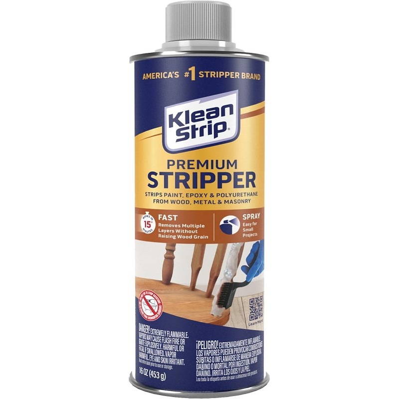 Klean Strip EKPS302 Paint Stripper, Gas, Aromatic, 16 oz, Can
