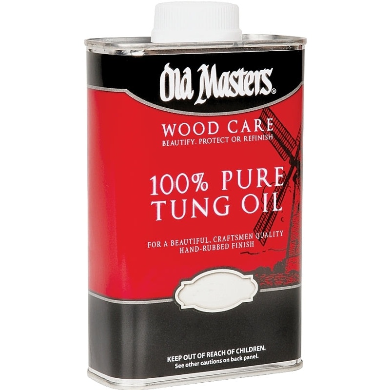 Old Masters 90001 Tung Oil, Liquid, 1 gal, Can, Pack of 4