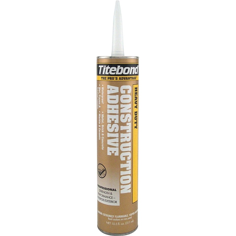 Titebond 5261 Construction Adhesive, Beige, 10 oz, Cartridge