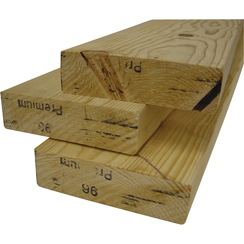 ALEXANDRIA Moulding 102X4-WS096C1 Stud, 8 in L, 4 in W, 2 in Thick, Wood