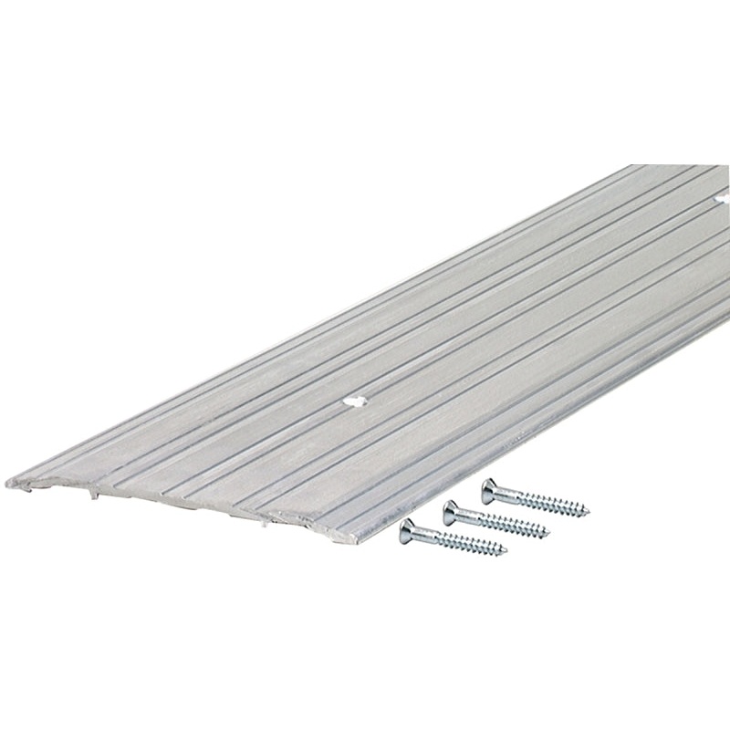 M-D TH042 69808 Saddle Threshold, 72 in L, 5 in W, Aluminum, Mill