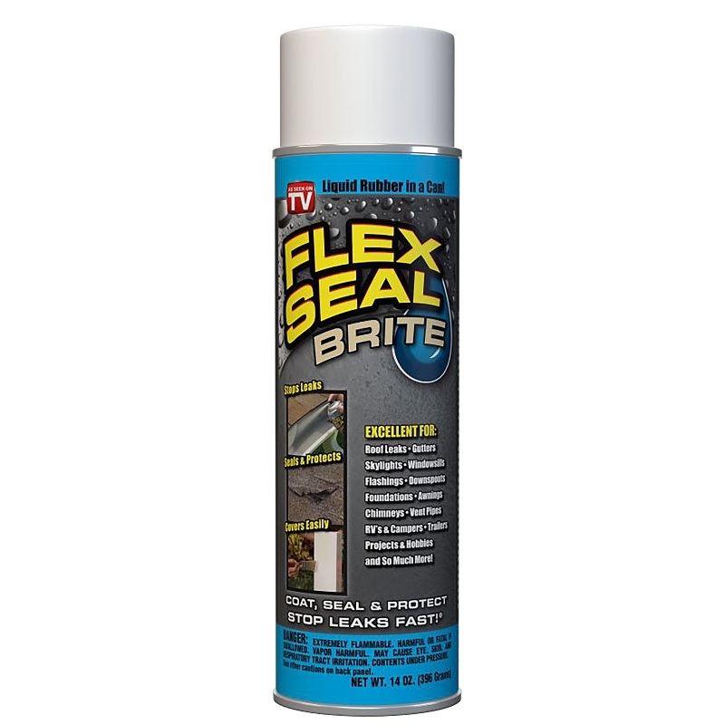 Flex Seal FSB20 Rubberized Spray Coating, 14 oz, Can