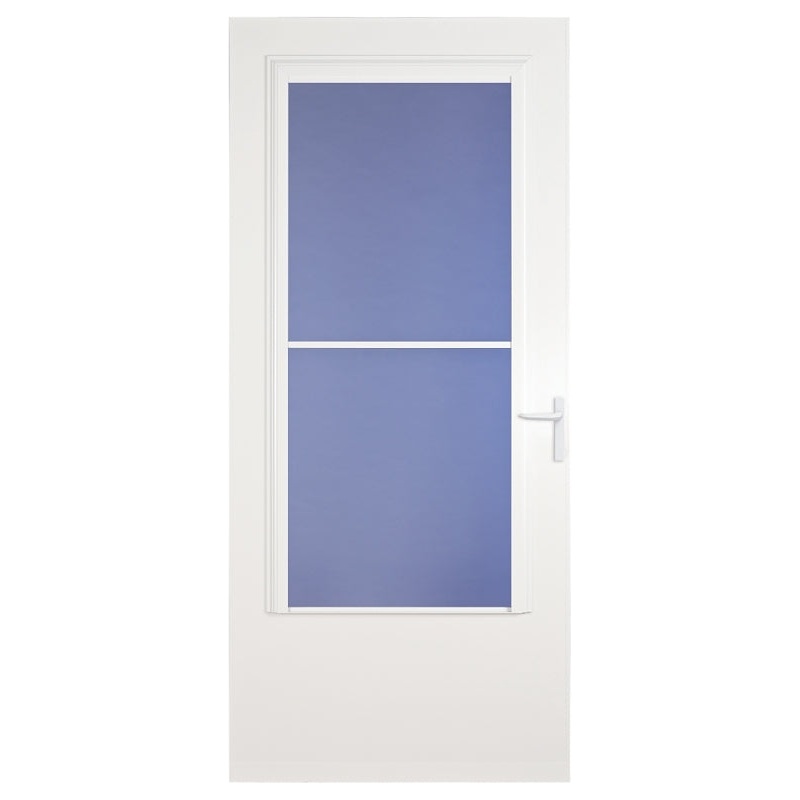 Larson Screen Away 37081032 Storm Door, 36 in W, 81 in H, White