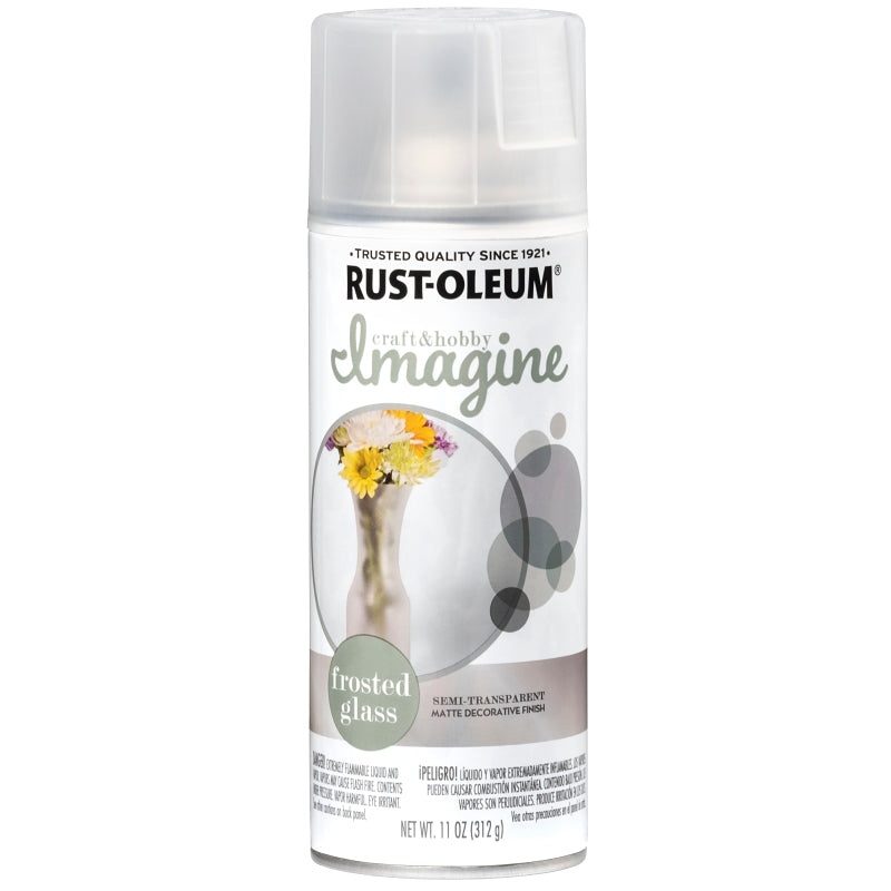 Rust-Oleum 354049 Spray Paint, Frosted, 11 oz, Can