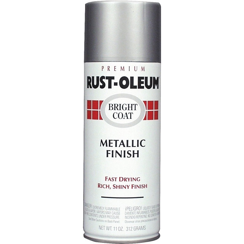 Rust-Oleum 7715830 Rust Preventative Spray Paint, Metallic, Aluminum, 11 oz, Can