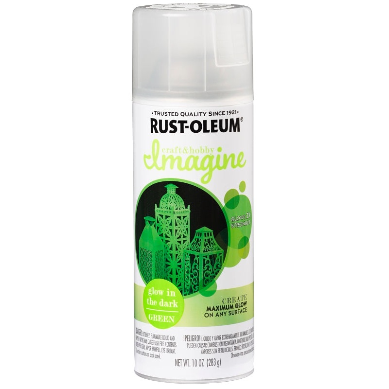 Rust-Oleum Imagine 353726 Craft Spray Paint, Green MAX, 10 oz, Can