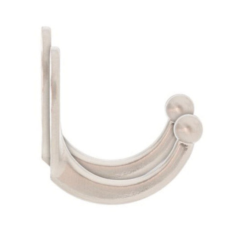 Ace Small Garment Hook 1-3/4 in. L Metal 2 pk