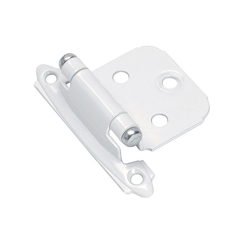 Amerock 2-3/4 in. L Self-Closing Hinge White