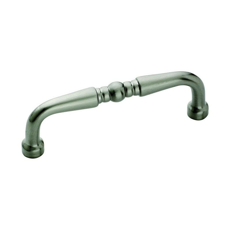 Amerock Allison Cabinet Pull 3-7/16 in. L 1-1/8 in. Satin Nickel 2 pk