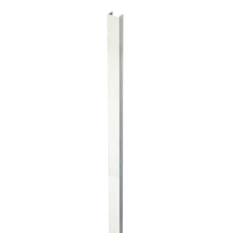 Boltmaster 1/16 in. x 9/16 in. W x 8 ft. L Aluminum U Channel
