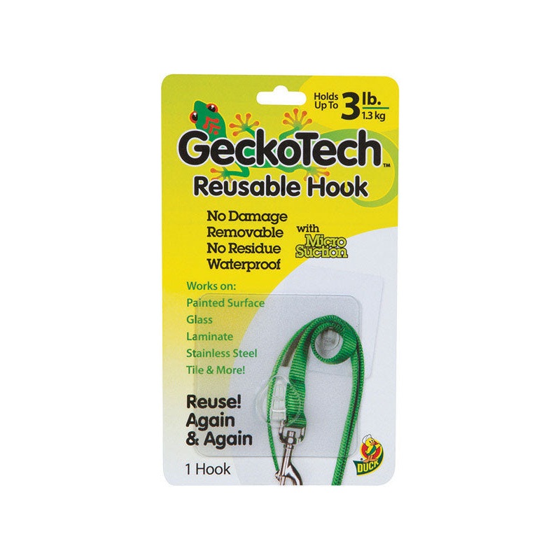 GeckoTech Reusable Hook Plastic 3 lb. 1 pk