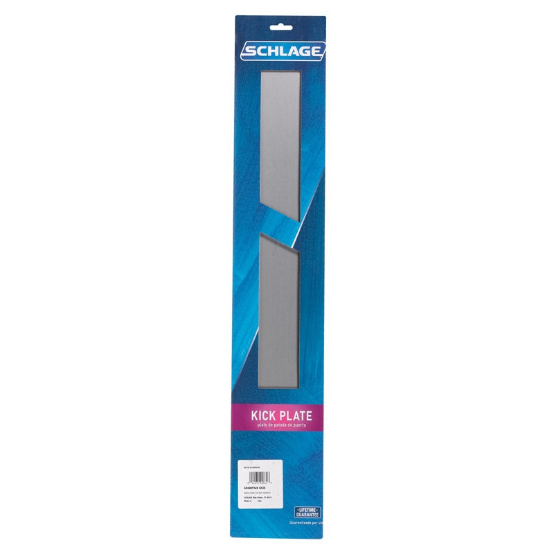 H.B. Ives 30 in. L x 6 in. W Aluminum Kickplate 1 pk