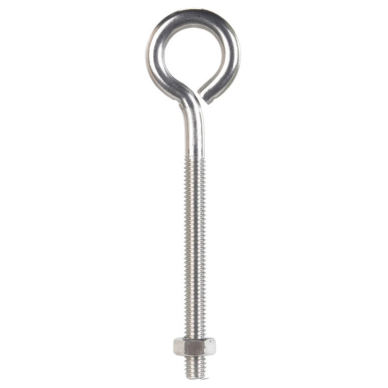 Hampton Stainless Steel 5 in. L Eyebolt