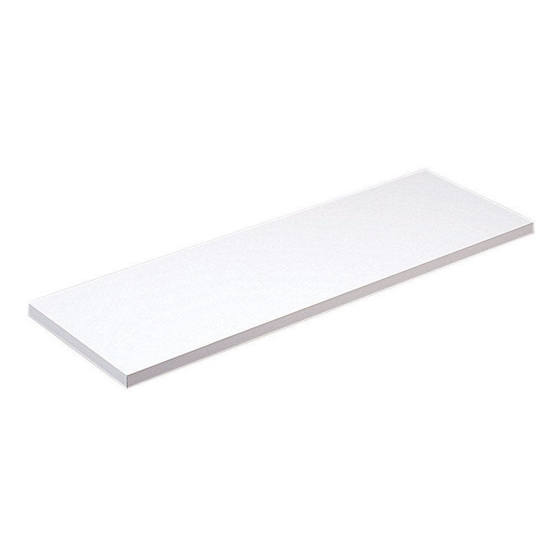 Knape & Vogt 8 in. H x 24 in. L x 8 in. W White Particleboard/Melatex Laminate Shelf Board