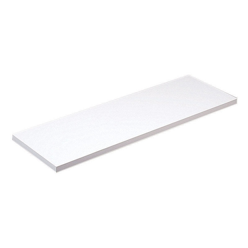 Knape & Vogt 8 in. H x 36 in. L x 8 in. W White Particleboard/Melatex Laminate Shelf Board