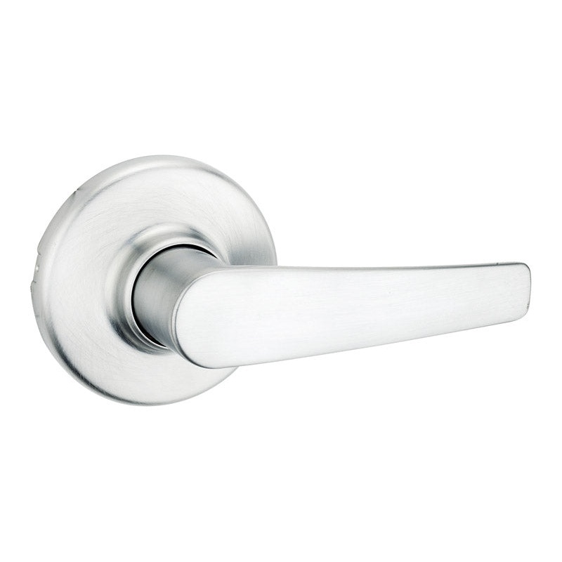 Kwikset Delta Satin Chrome Steel Passage Lever 3 Grade Right or Left Handed