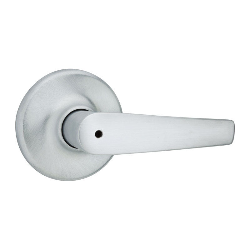Kwikset Delta Satin Chrome Steel Privacy Lever 3 Grade Right or Left Handed