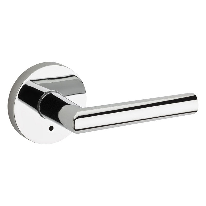 Kwikset Milan Polished Chrome Steel Privacy Lever 2 Grade Right or Left Handed