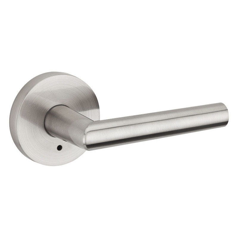 Kwikset Milan Satin Nickel Steel Privacy Lever 2 Grade Right or Left Handed
