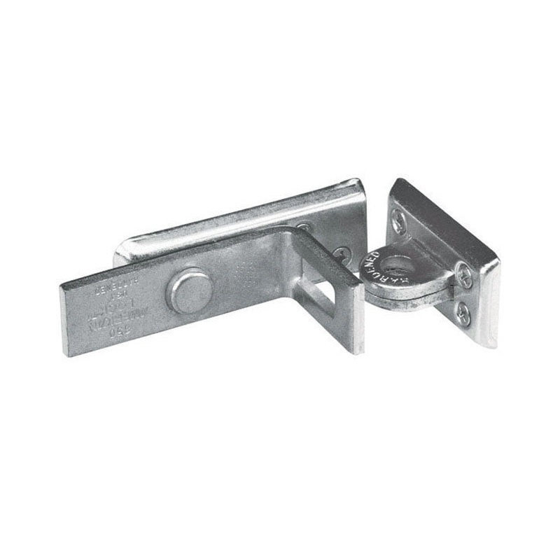 Master Lock Zinc-Plated Hardened Steel 4-3/4 in. L Angle Bar Hasp 1