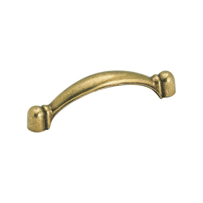 Amerock Allison Cabinet Pull 3-3/8 in. L 15/16 in. Burnished Brass 1 pk