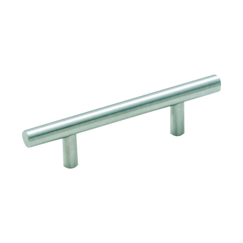 Amerock Cabinet Pull 5-3/8 in. L 1 in. Stainless Steel 2 pk