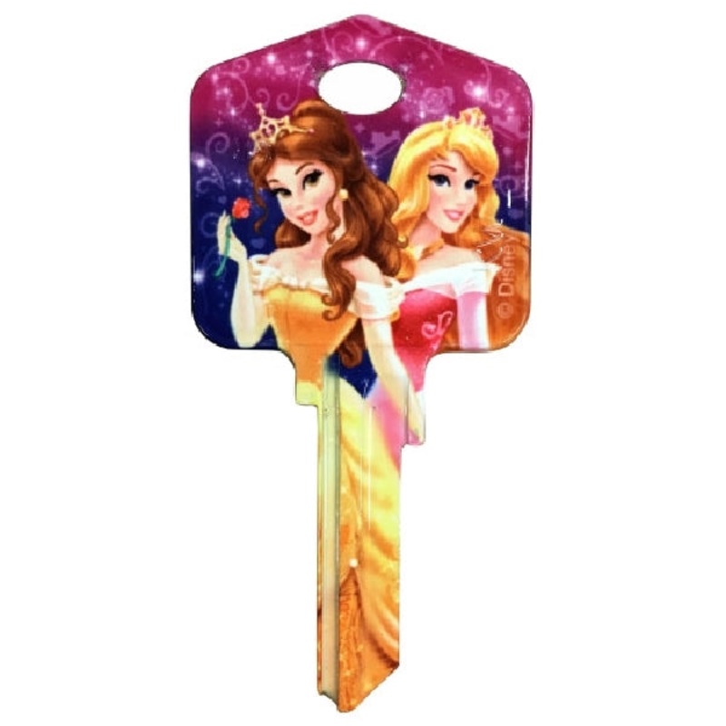Howard Keys Disney Fairy House Key Blank Single sided For Kwikset and Titan Locks