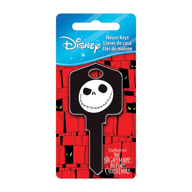 Howard Keys Disney House Key Blank KW1/KW10 Single sided Brass For Kwikset and Titan Locks 1 p
