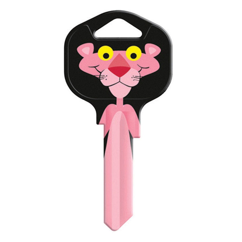 Kwikset Pink Panther House/Office Key Blank KW1 – PKP1 Single sided For Kwikset Door Locks