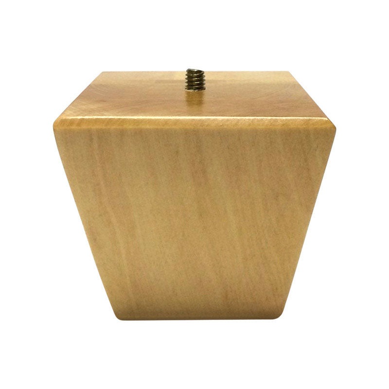 Minwax Wood Bun Foot Contemporary 3 in. H