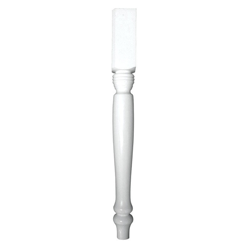 Minwax Wood Table Leg Country Pine 21 in. H White