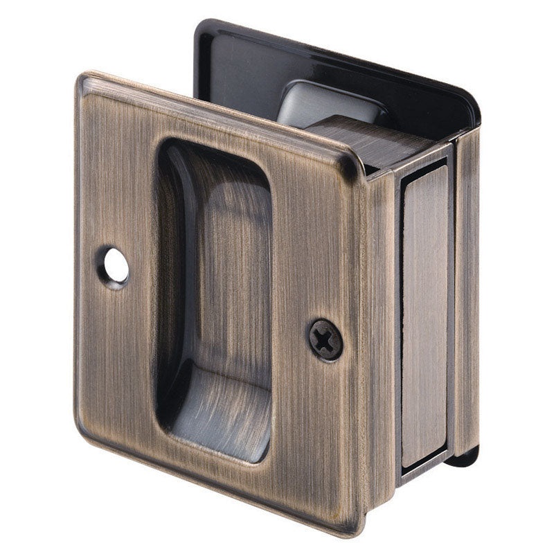 Prime-Line 2.5 in. L Plated Pocket Door Pull