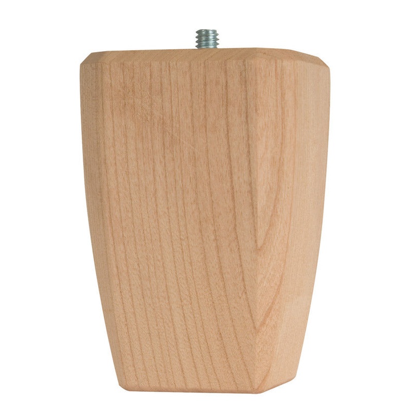 Waddell Bun Foot 5/16 in. 4 in. x 2-1/2 in. Unfinished