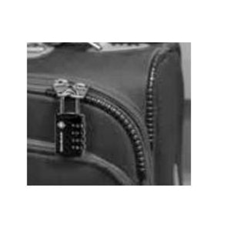 Wordlock 4.02 in. H x 1.25 in. W Steel 4-Dial Combination Padlock 1 pk