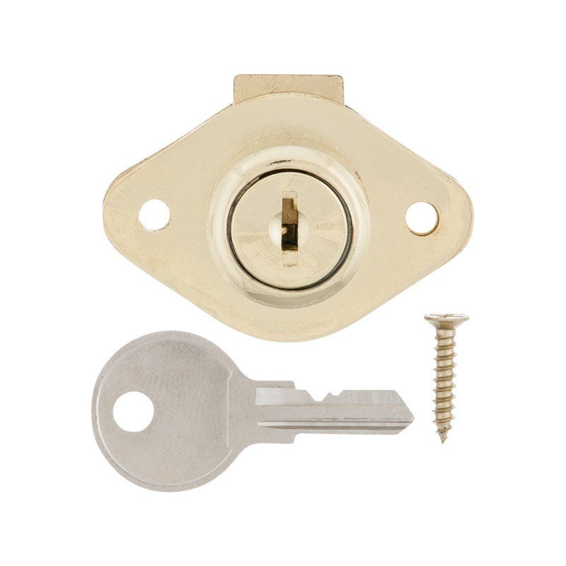 Ace Bright Brass Brass Cam Lock