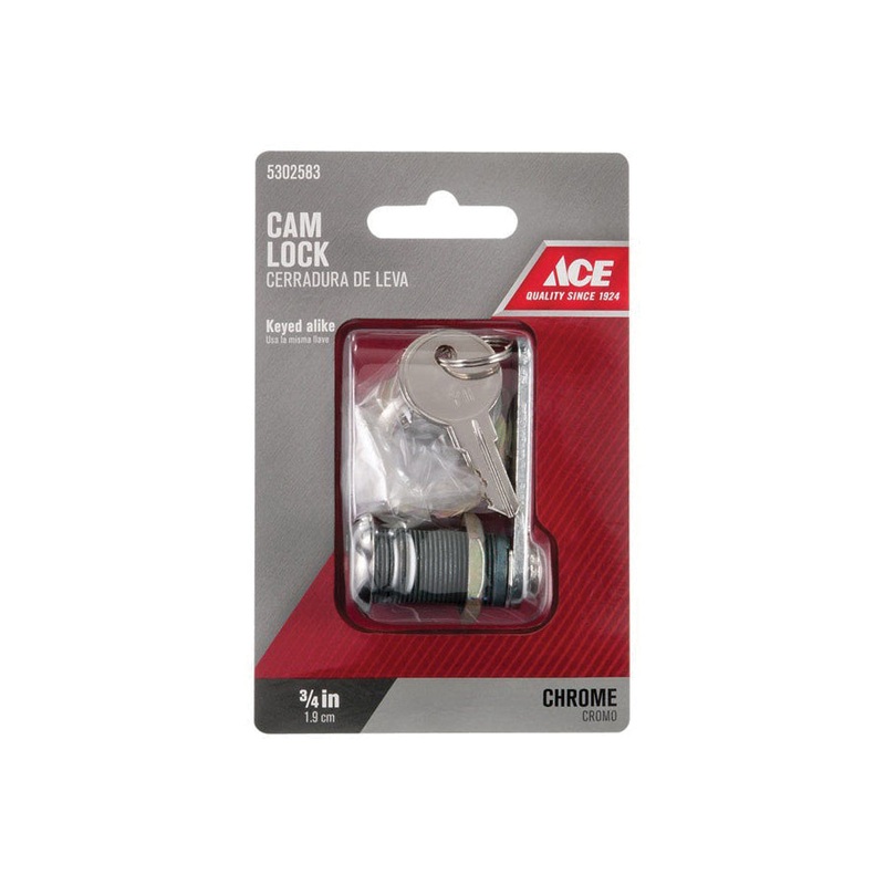 Ace Chrome Cam Lock