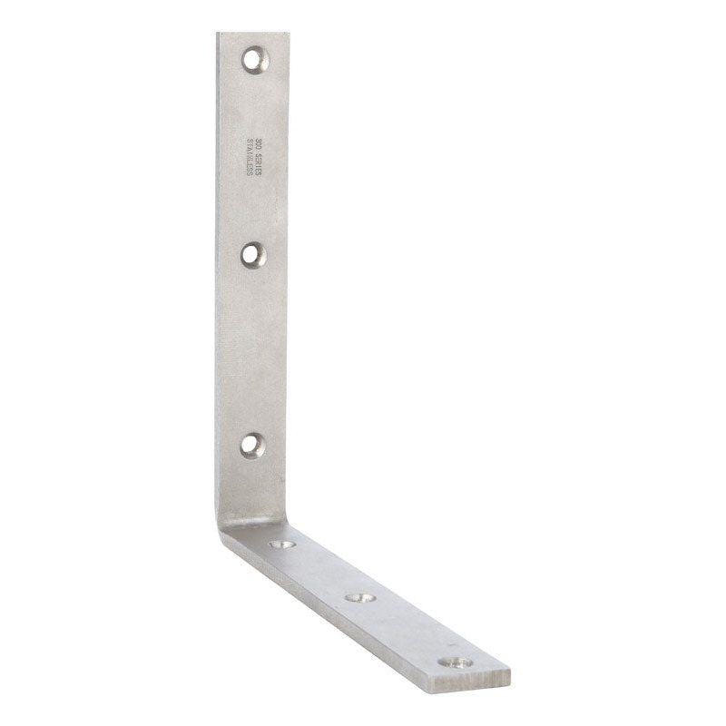 Ace Inside L Corner Brace 8 in. x 1-1/4 in. Stainless Steel