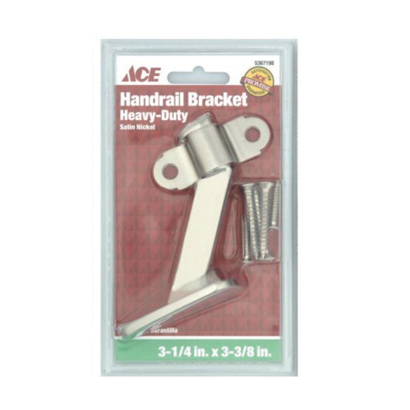 Ace Steel Heavy Duty Hand Rail Bracket 3-3/8 in.