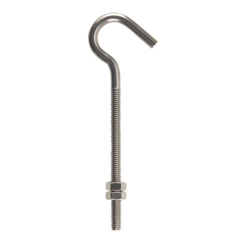 Hampton 6 in. L Steel Steel Clothesline Hook 1 pk