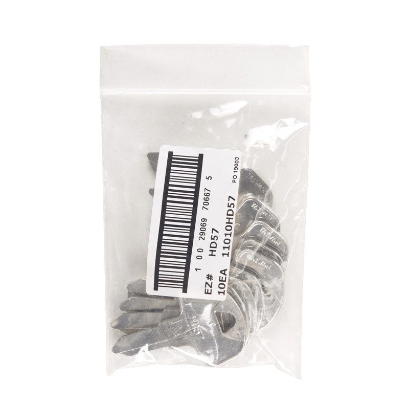 Hy-Ko Motorcycle Key Blank Double sided For Honda