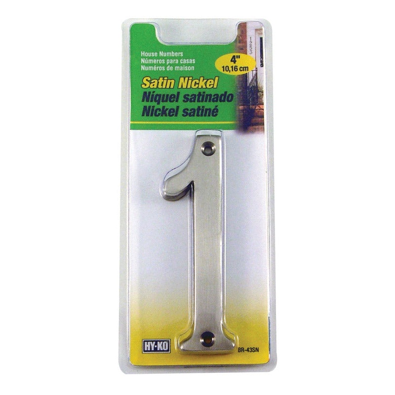 Hy-Ko Nail On Satin Nickel Number 1 4 in.