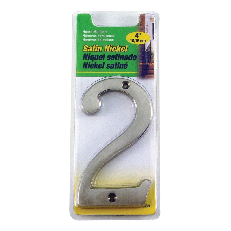 Hy-Ko Nail On Satin Nickel Number 2 4 in.