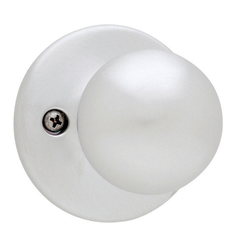 Kwikset Polo Satin Nickel Steel Dummy Knob 3 Grade Right or Left Handed