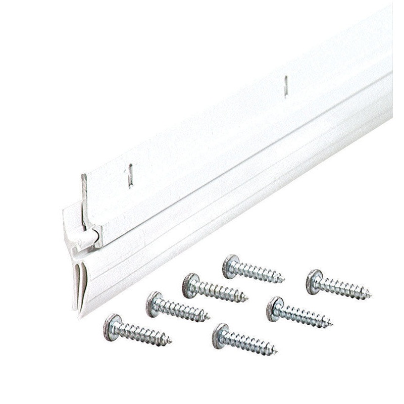 M-D Building Products Aluminum Door Sweep 1/4 x 36 in. L White